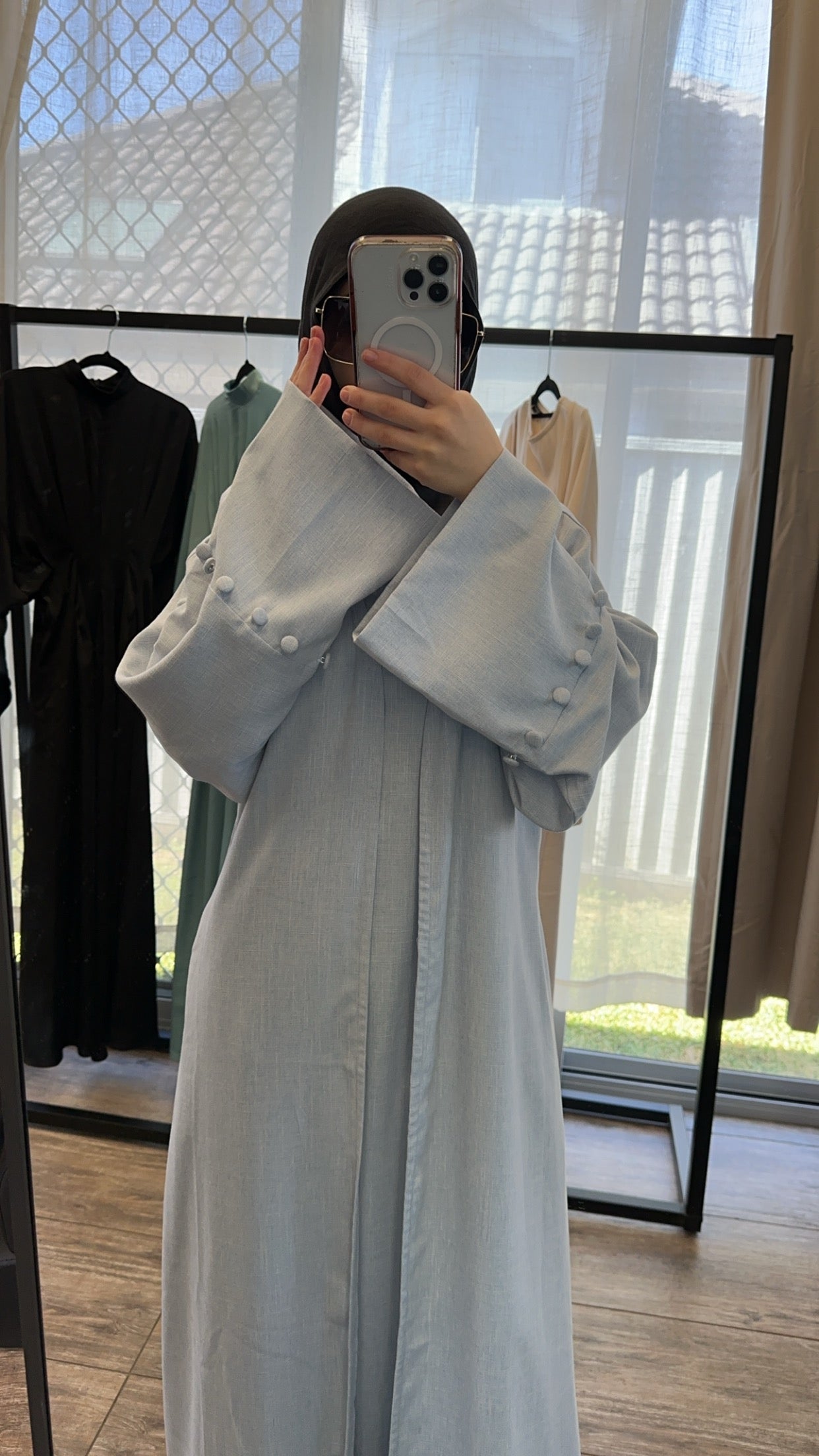 Arwa Two Piece Set - Baby Blue