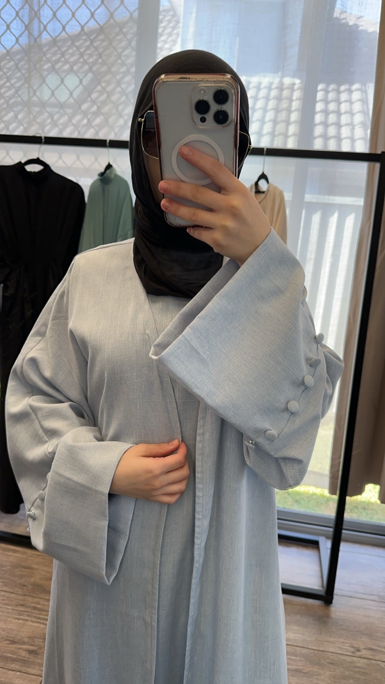 Arwa Two Piece Set - Baby Blue