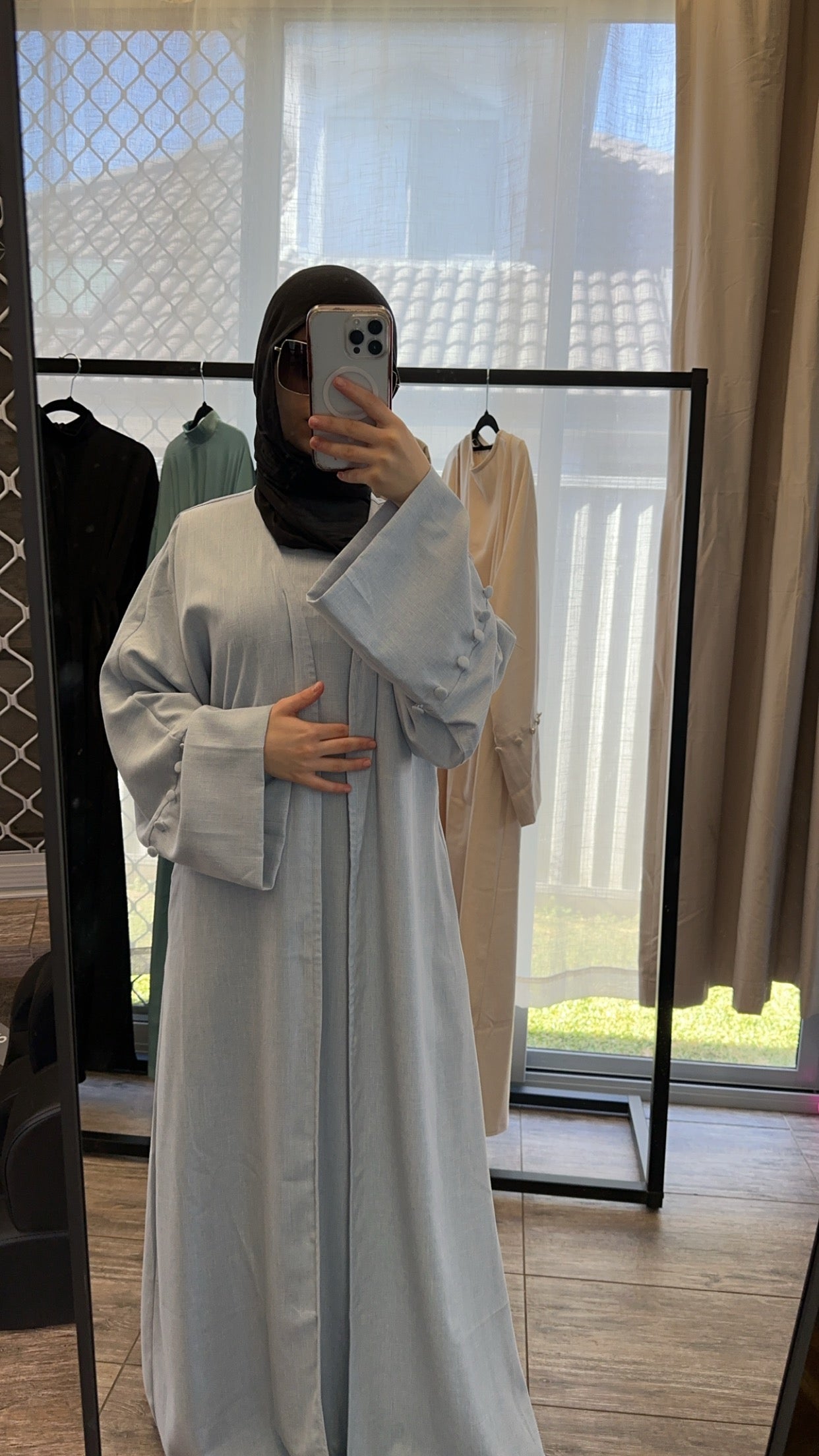 Arwa Two Piece Set - Baby Blue