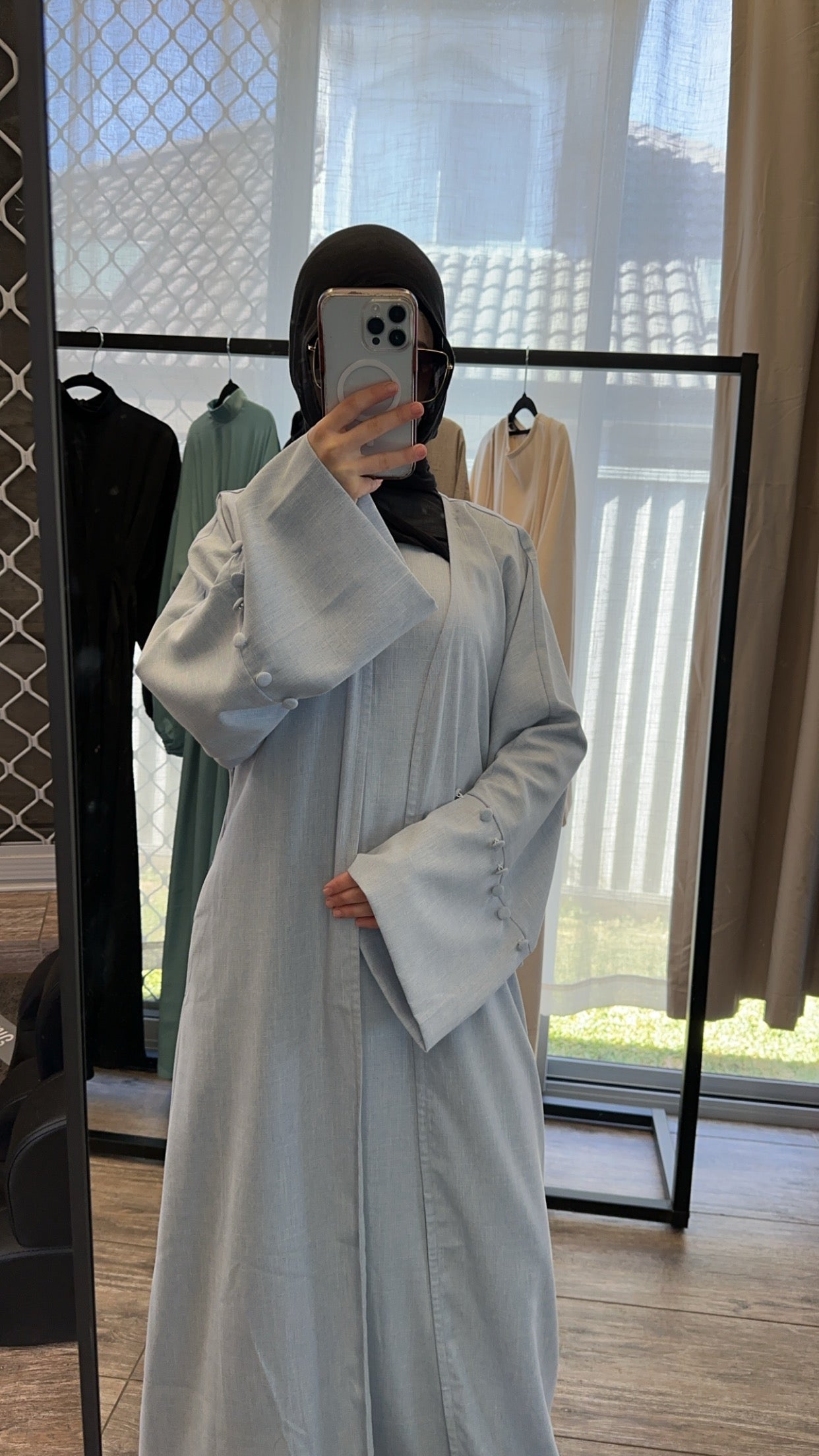 Arwa Two Piece Set - Baby Blue