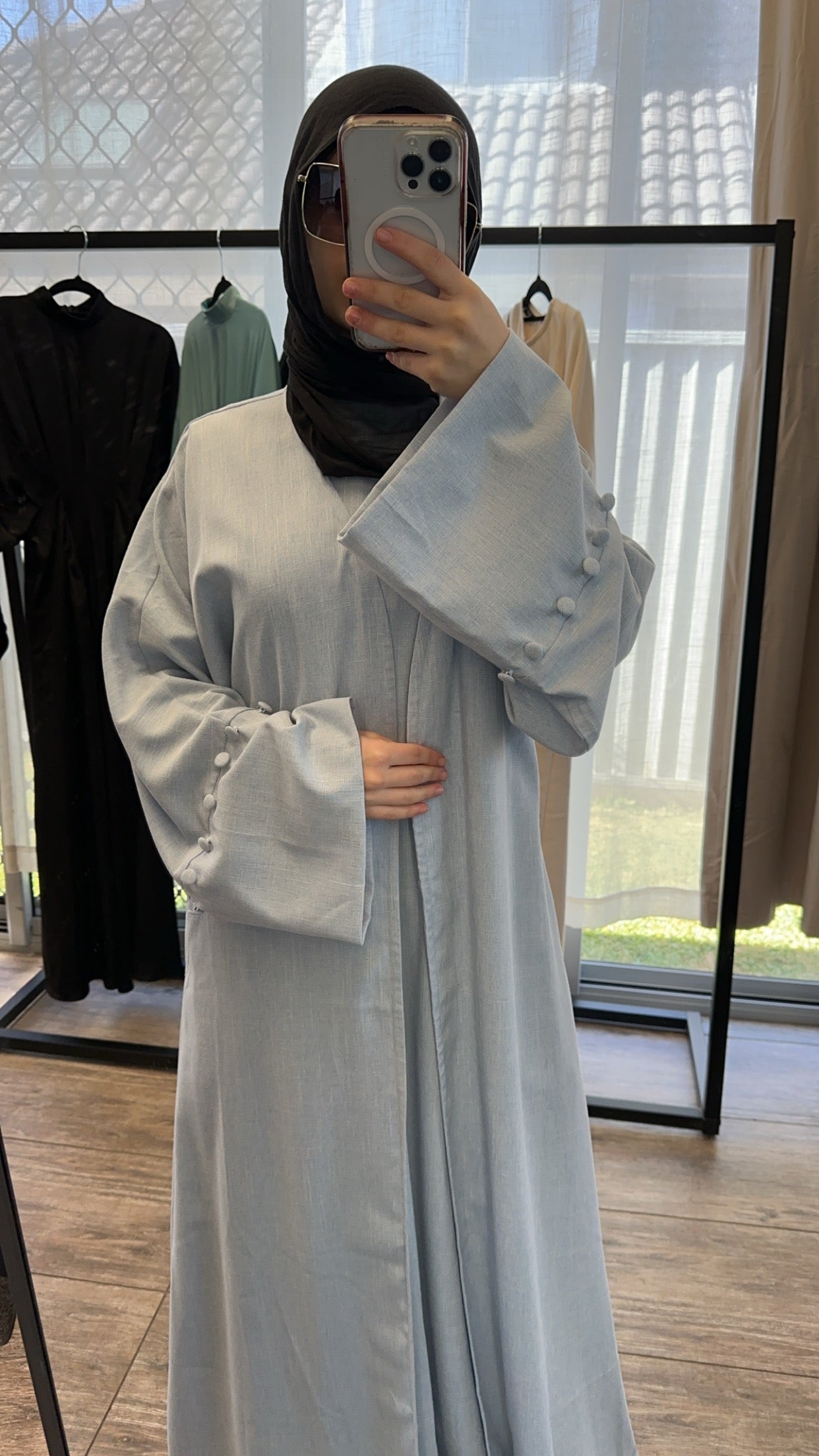 Arwa Two Piece Set - Baby Blue