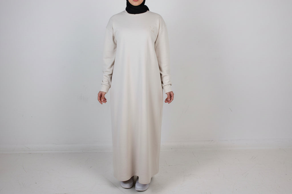 Sweater Dress - Nude