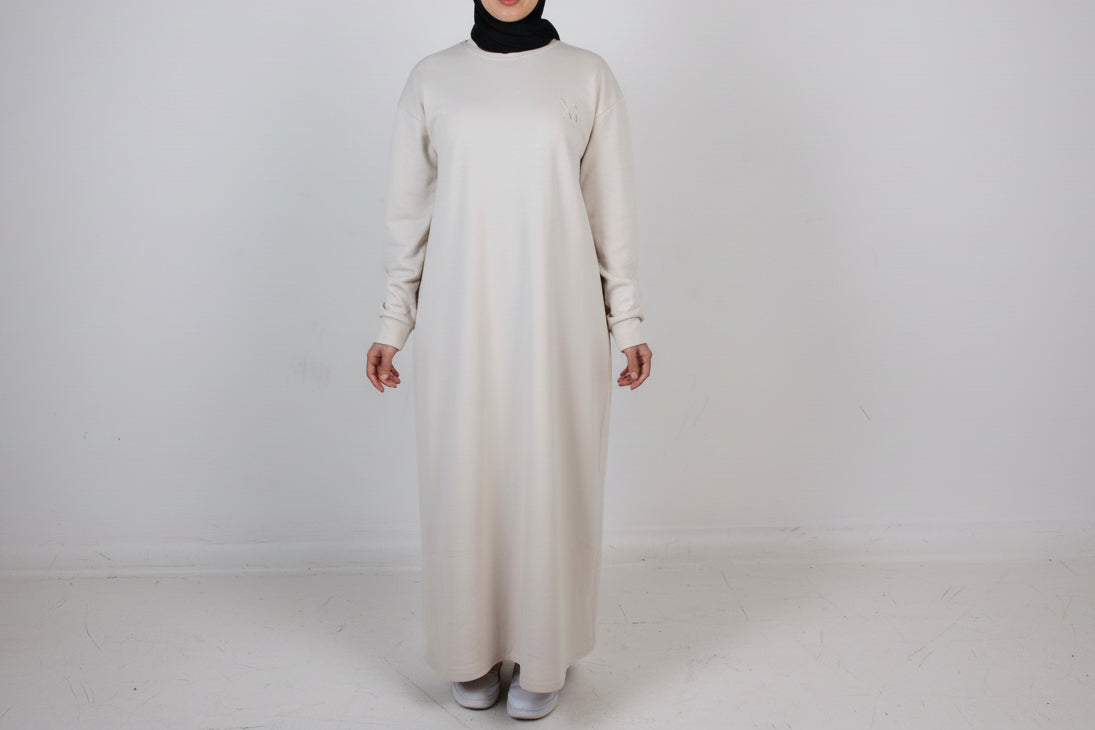 Sweater Dress - Nude