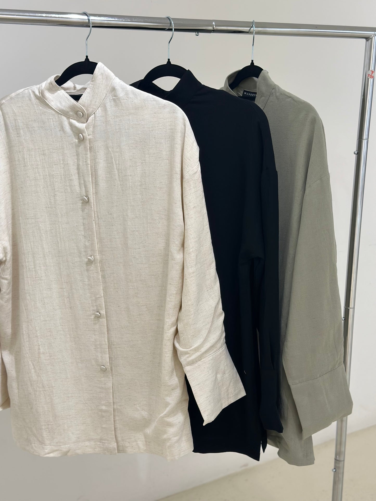 Sienna Set - Beige (Skirt + Shirt)