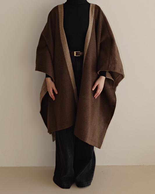 Revaa Shawl Brown Palette