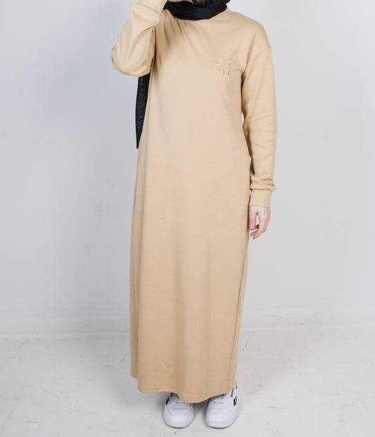 Sweater Dress - Caramel